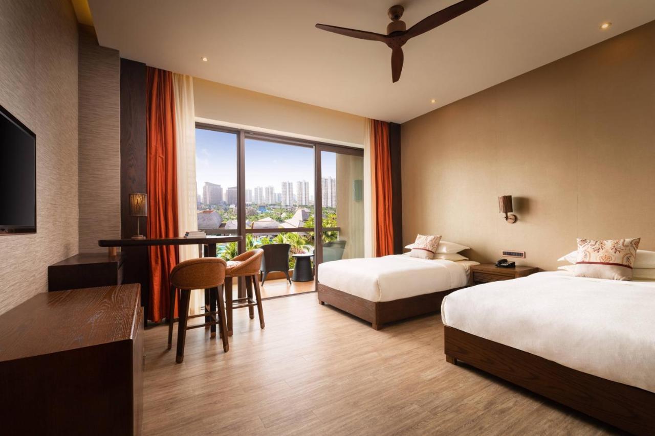 Mangrove Tree Resort World Sanya Bay- Queen Palm Towers Exterior foto